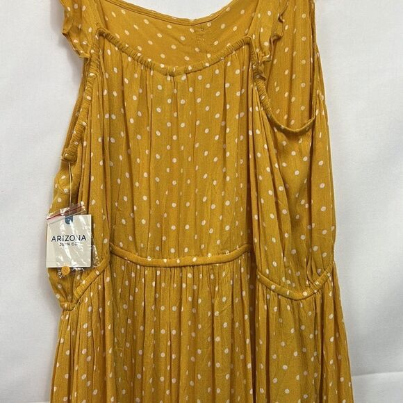 Arizona Jean Company Gold Dot dress size 2X NWT - Picture 10 of 16